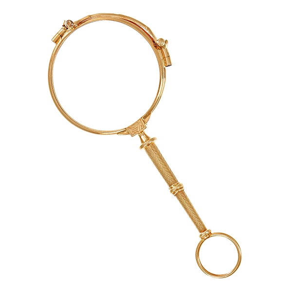 Lorgnon, 14K, Gelbgold, Jugendstilart