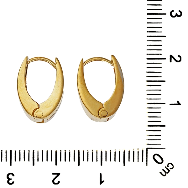 Steckhänger, 8K, Gelb-/weißgold