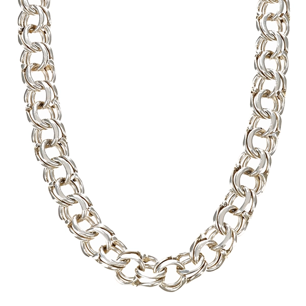 Kette, Silber 925, Doppelanker