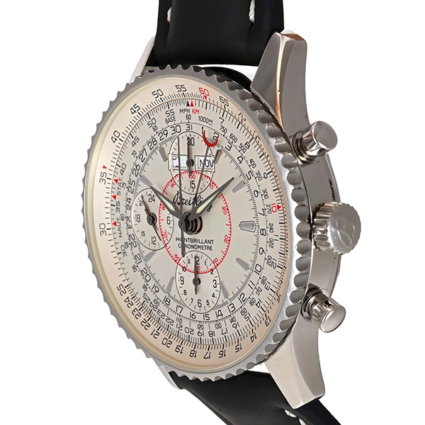 Herrenuhr, Breitling 'Montbrillant Datora' Chrono-Automatik