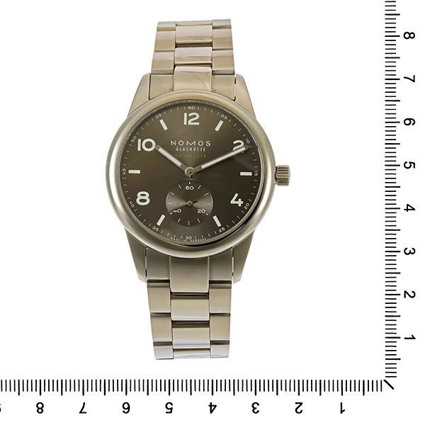 Herrenuhr Nomos Glashütte 'Club Sport Neomatik 3 9 Smoke'
