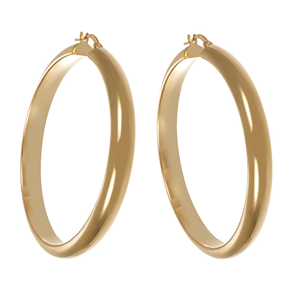 Creolen, 14K, Gelbgold