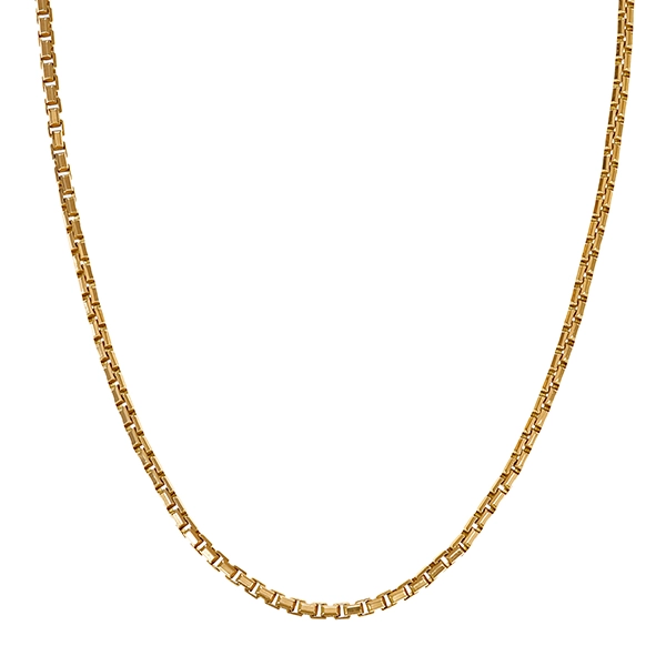Collierkette, 14K, Gelbgold, Venezianer-