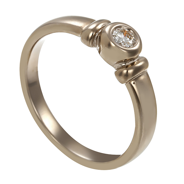 Ring, 18K, Gelb- /Weißgold