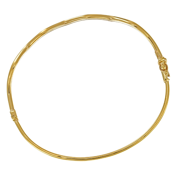 Armreif, 8K, Gelb-/Weißgold