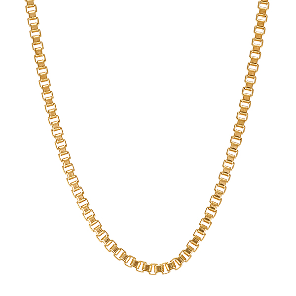 Collierkette, 14K, Gelbgold, Venezianer