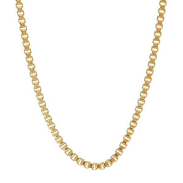Collierkette, 14K, Gelbgold, Venezianer