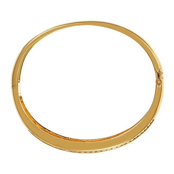 Armreif, 14K, Gelbgold, Brillant, Saphir