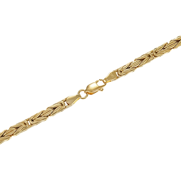 Königskette, 14K, Gelbgold