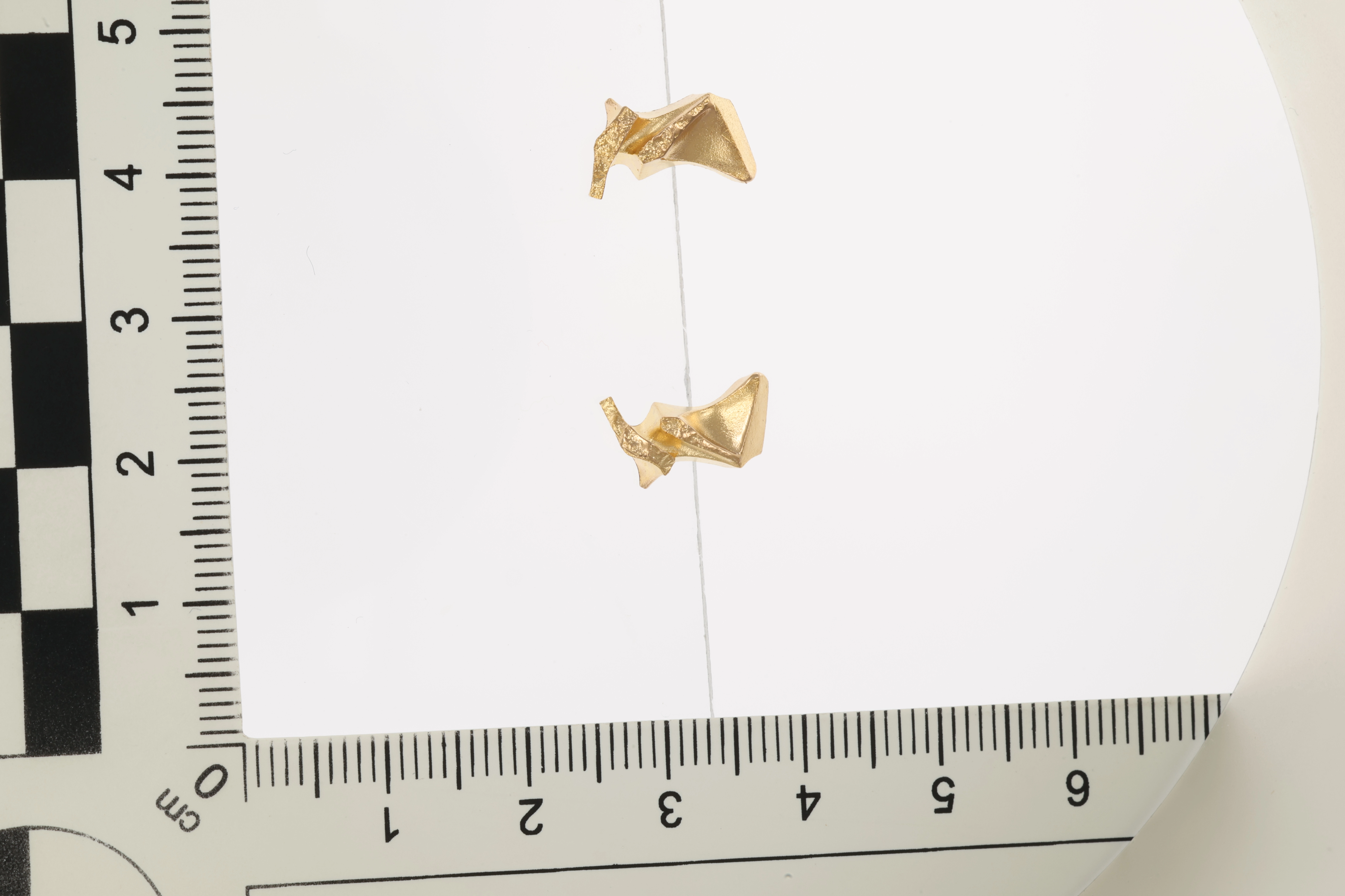 Ohrstecker, 14K, Gelbgold