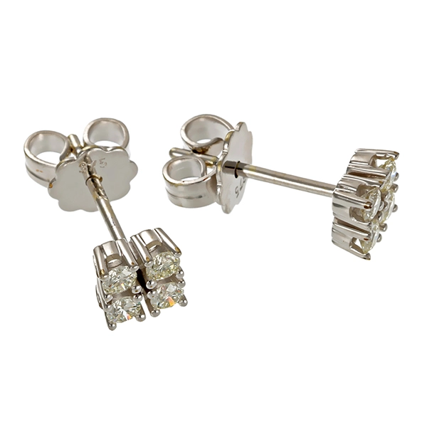 Ohrstecker, 9K, Brillanten