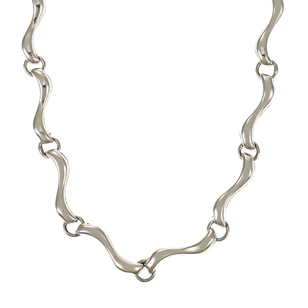 Collier, 14K, Weißgold