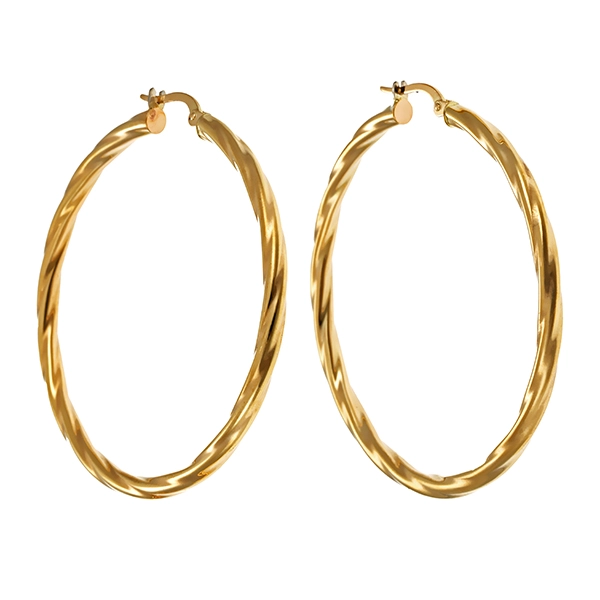 Creolen, 8K, Gelbgold