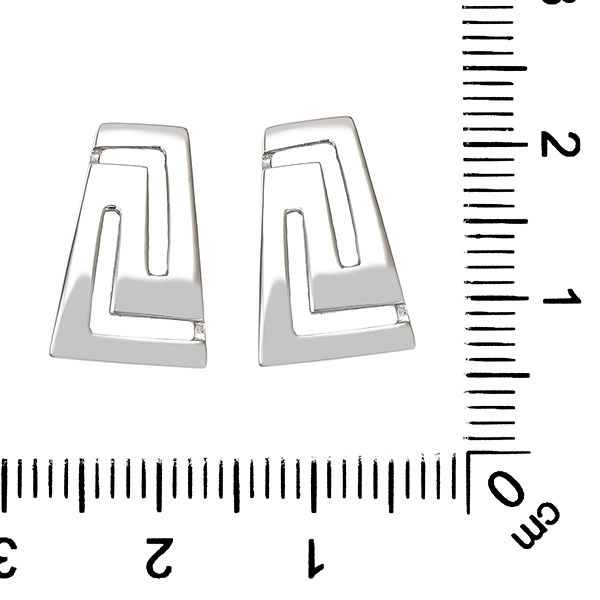 Ohrstecker, 14K, Weißgold