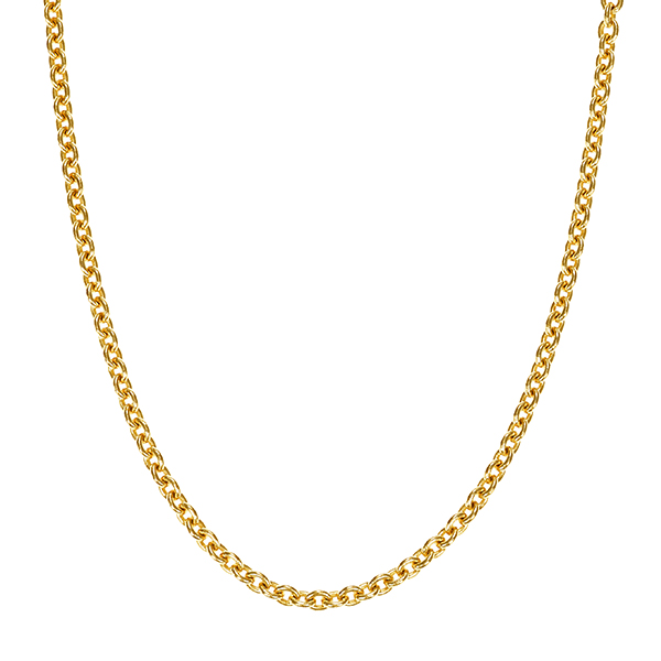 Collierkette, 14K, Gelbgold, Anker-