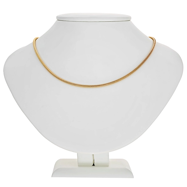 Kette, 14K, Gelbgold, Schlange-