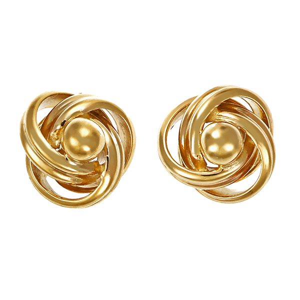 Ohrstecker, 8K, Gelbgold