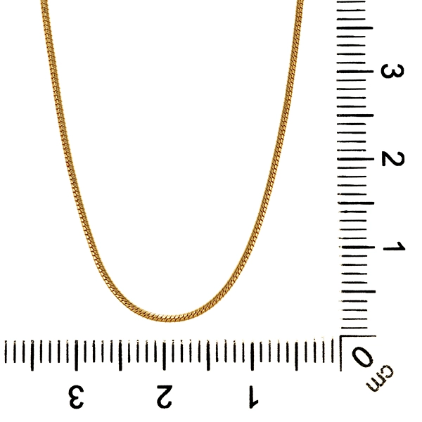 Collierkette, 14K, Gelbgold