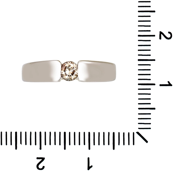 Diamantring, 14K, Weißgold, Brillant 0,25 ct