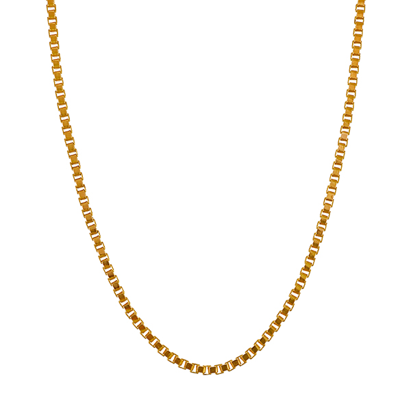 Kette, 18K, Gelbgold, Venezianer