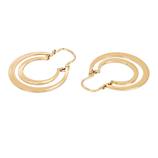 Creolen, 14K, Gelbgold