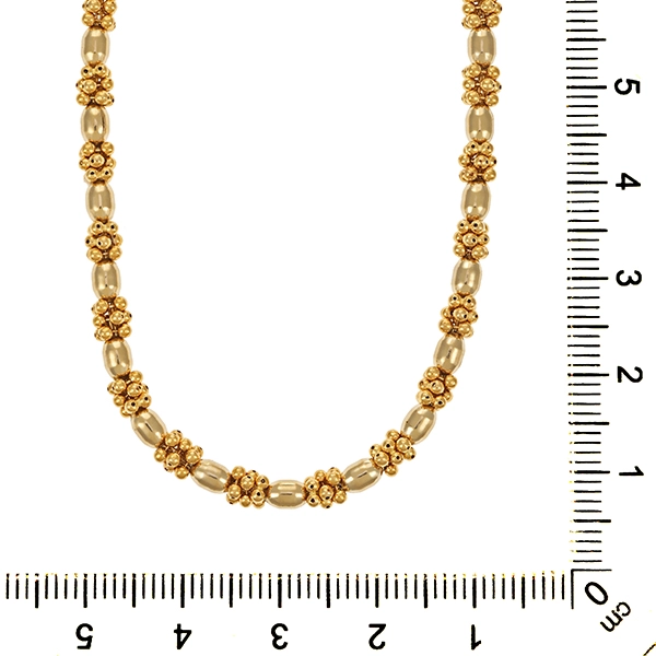 Collier, 14K, Gelb-/Weißgold