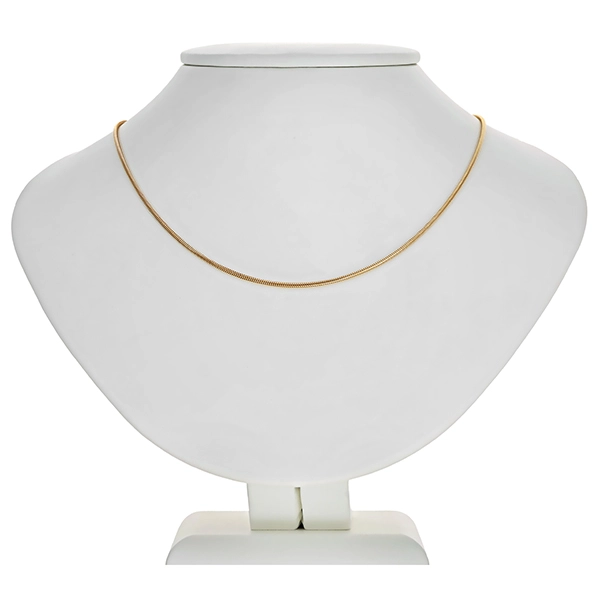 Collierkette, 8K, Gelbgold, Schlangen-