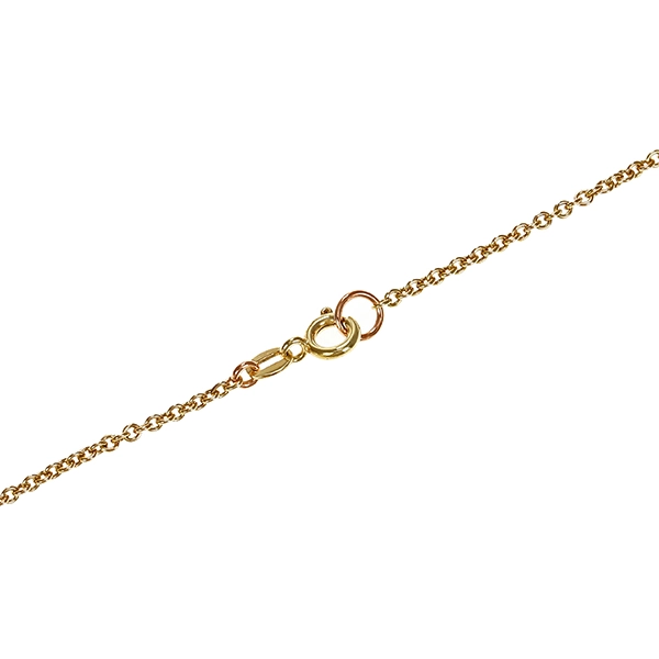 Collier, 8K, Gelbgold, Granat