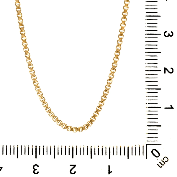 Collierkette, 14K, Gelbgold, Venezianer