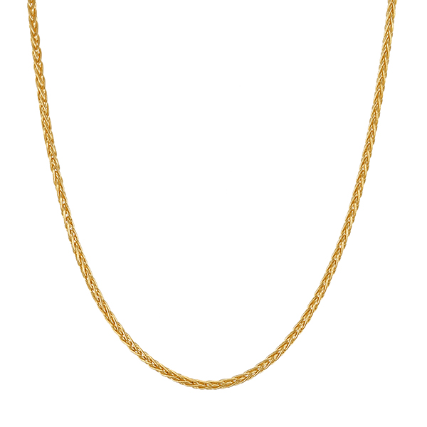 Collierkette, 14K, Glbgold