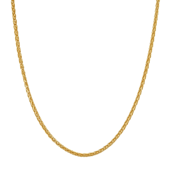 Collierkette, 14K, Glbgold