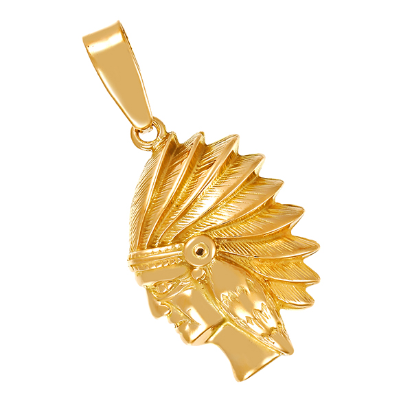 Anhänger, 14K, Gelbgold