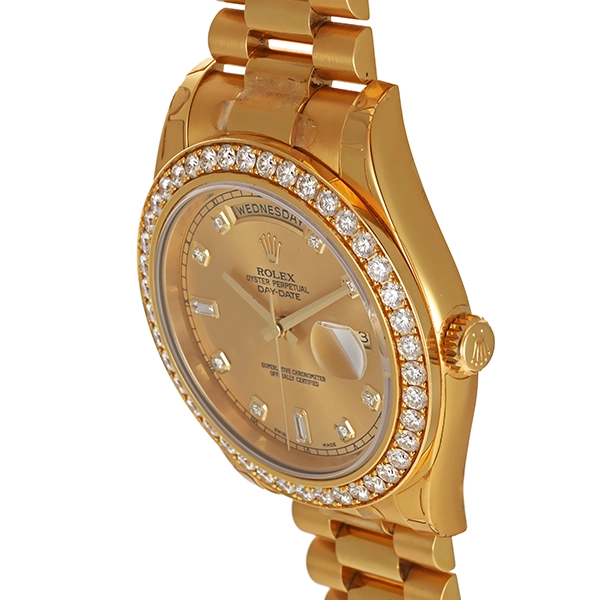 Herrenuhr, Rolex, 'Day-Date II', Automatik