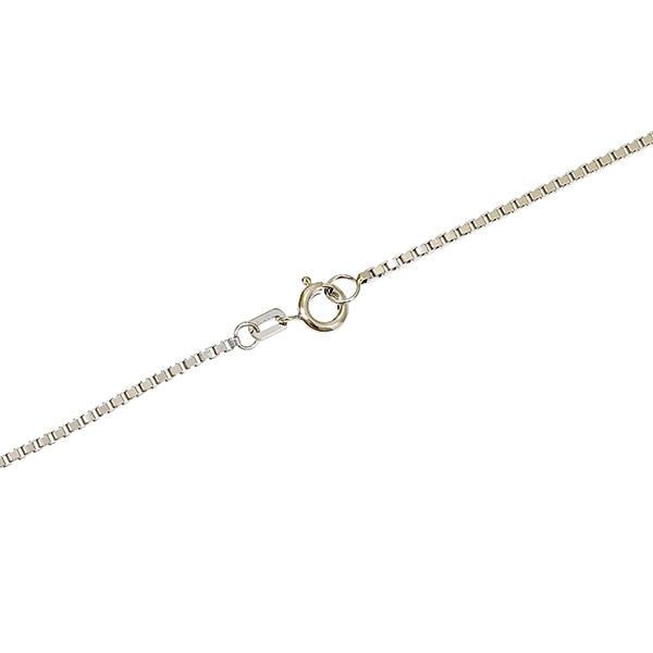 Goldkette Venezianer-, 14K, Weißgold