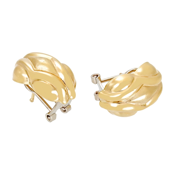 Clip-Stecker, 14K, Gelb-/Weißgold