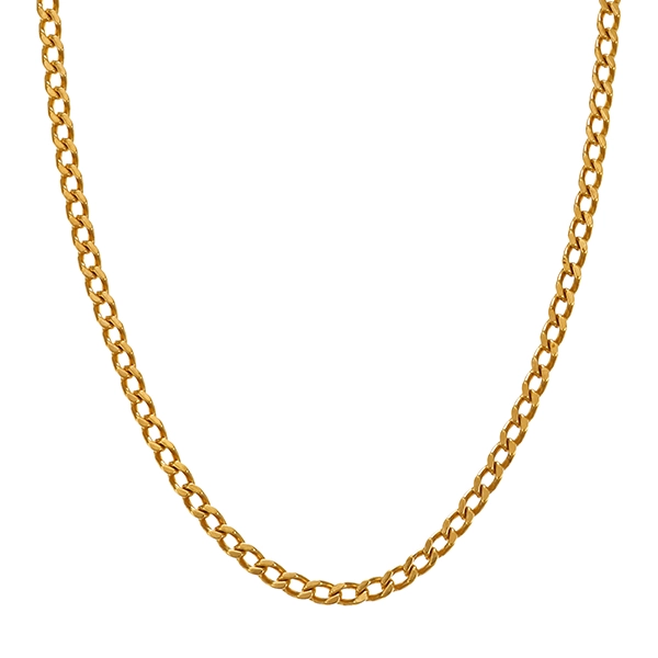 Kette, 8K, Gelbgold, Panzer-
