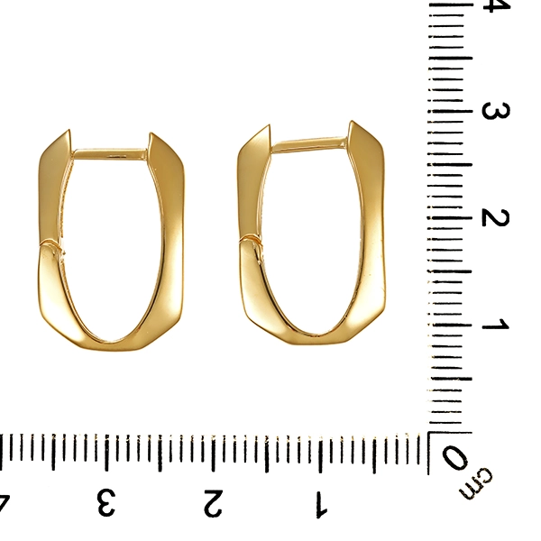 Creolen, 14K, Gelbgold