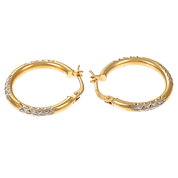 Creolen, 14K, Gelbgold