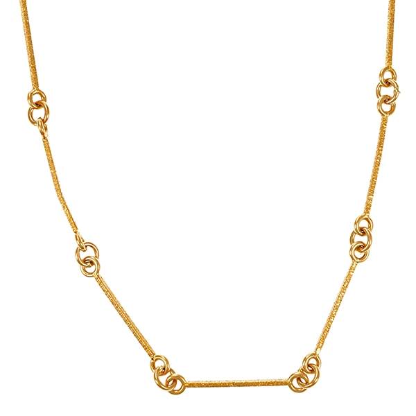 Collierkette, 14K, Gelbgold