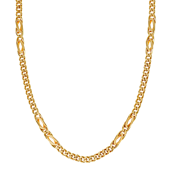 Kette, 14K, Gelbgold