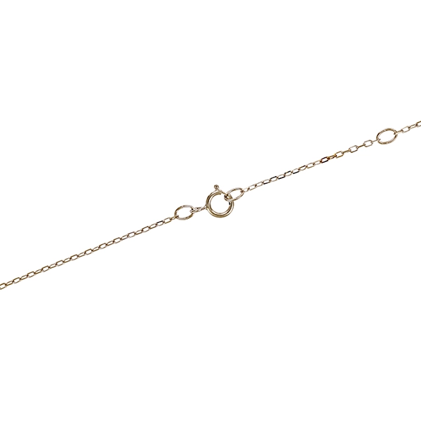 Collier, 14K, Weißgold, Brillant 0,22 ct