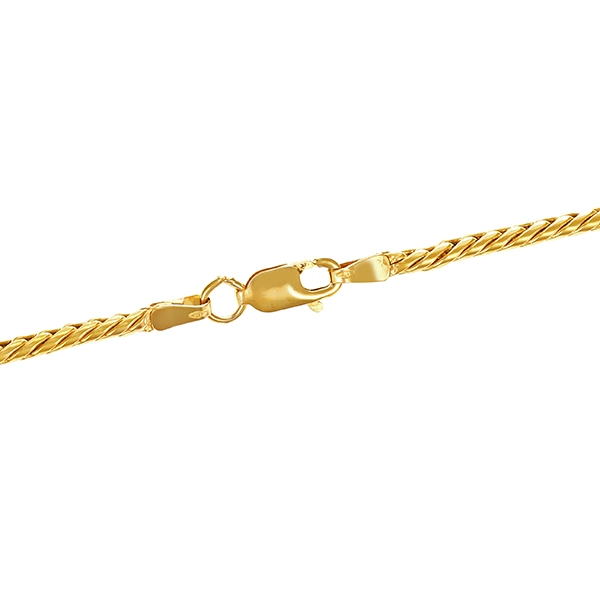 Collier, 14K, Gelbgold, Perlen