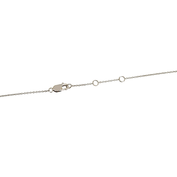 Collier, 18K, Weißgold, Brillanten 0,50 ct