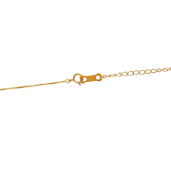 Collier, 18K, Gelbgold, Tansanit, Aquamarin