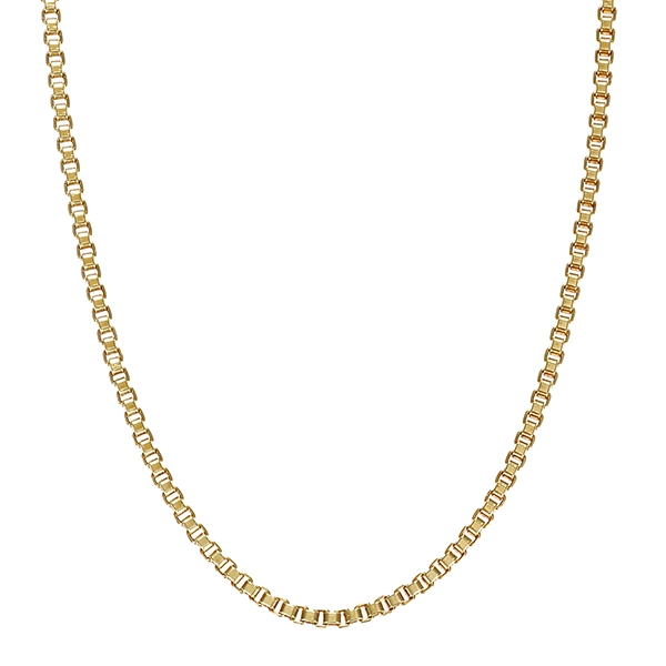 Collierkette, 14K, Gelbgold, Venezianer-