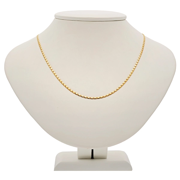 Collierkette, 18K, Gelb-/Weißgold