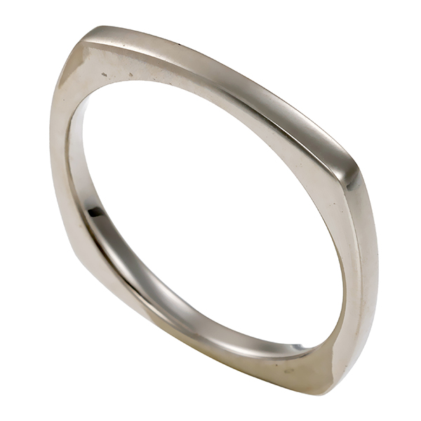 Ring, 14K, Weißgold