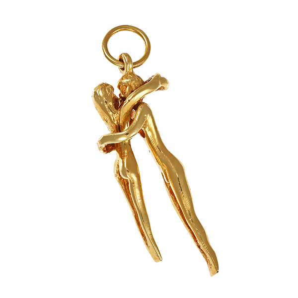 Anhänger, 14K, Gelbgold