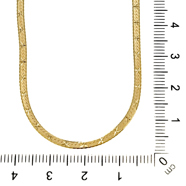 Collier, 8K, Gelbgold