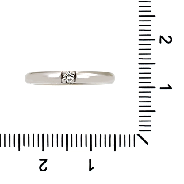 Diamantring, 14K, Weißgold, Brillant